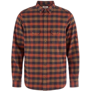 Fjällräven Skog Relaxed Shirt Autumn Leaf-Wood Brown