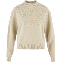 Fjällräven Fjällräven Jacquard Knit Women's Light Beige trui