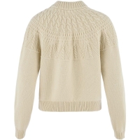 Fjällräven Fjällräven Jacquard Knit Women's Light Beige trui