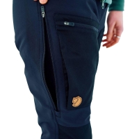 Fjällräven Keb Agile Winter Trousers Regular Women's Dark Navy lange broek