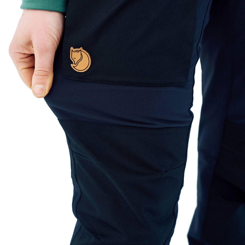 Fjällräven Keb Agile Winter Trousers Regular Women's Dark Navy lange broek