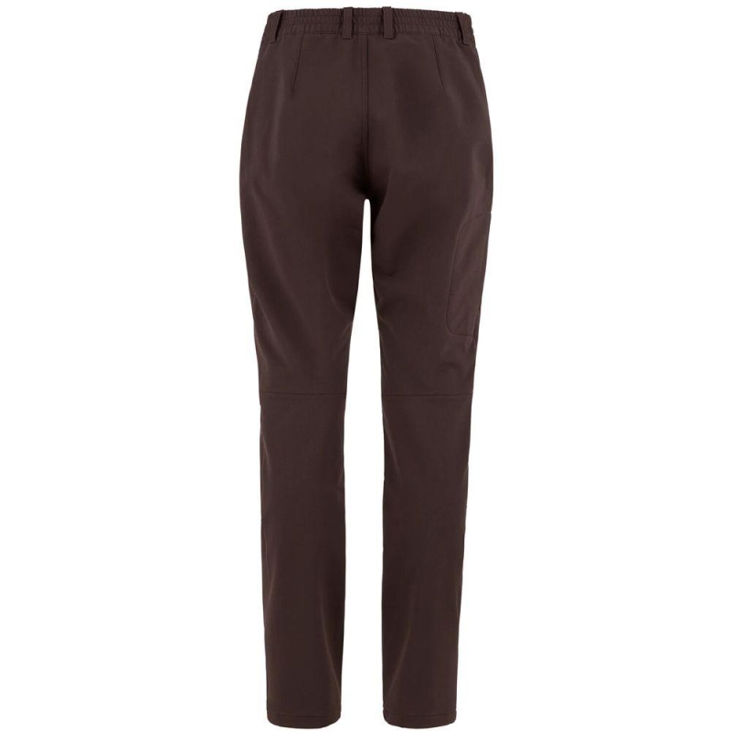 Fjällräven Abisko Winter Stretch Trousers Regular Women's Black Oak lange broek