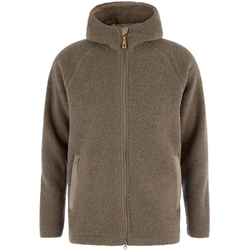 Fjällräven Kaitum Fleece Suede Brown trui