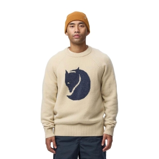 Fjällräven Fjällräven Logo Knit Sweater Light Beige