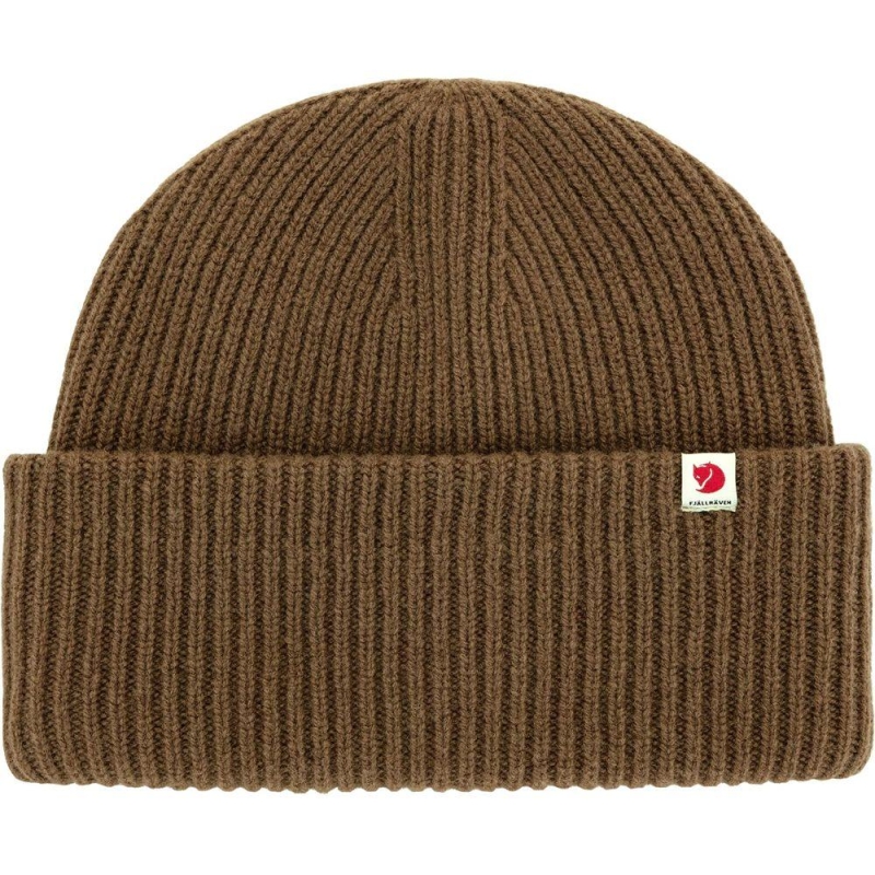 Fjällräven Fjällräven Heavy Beanie Dark Oak muts