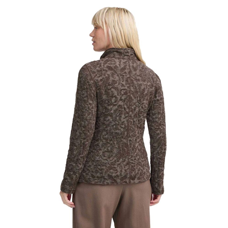 Ivanhoe Tuva Jaquard Women's Chocolate vest