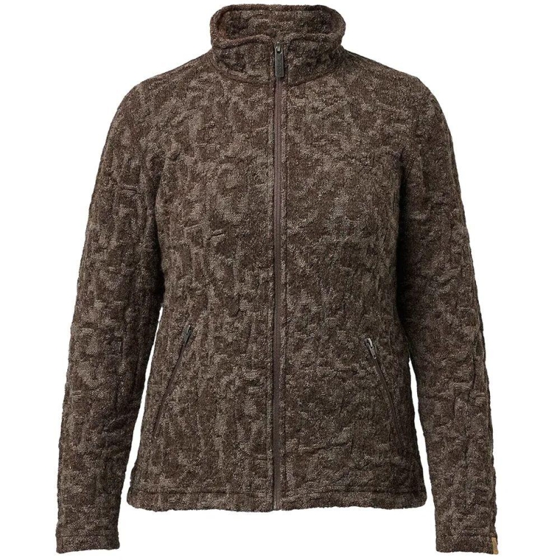 Ivanhoe Tuva Jaquard Women's Chocolate vest