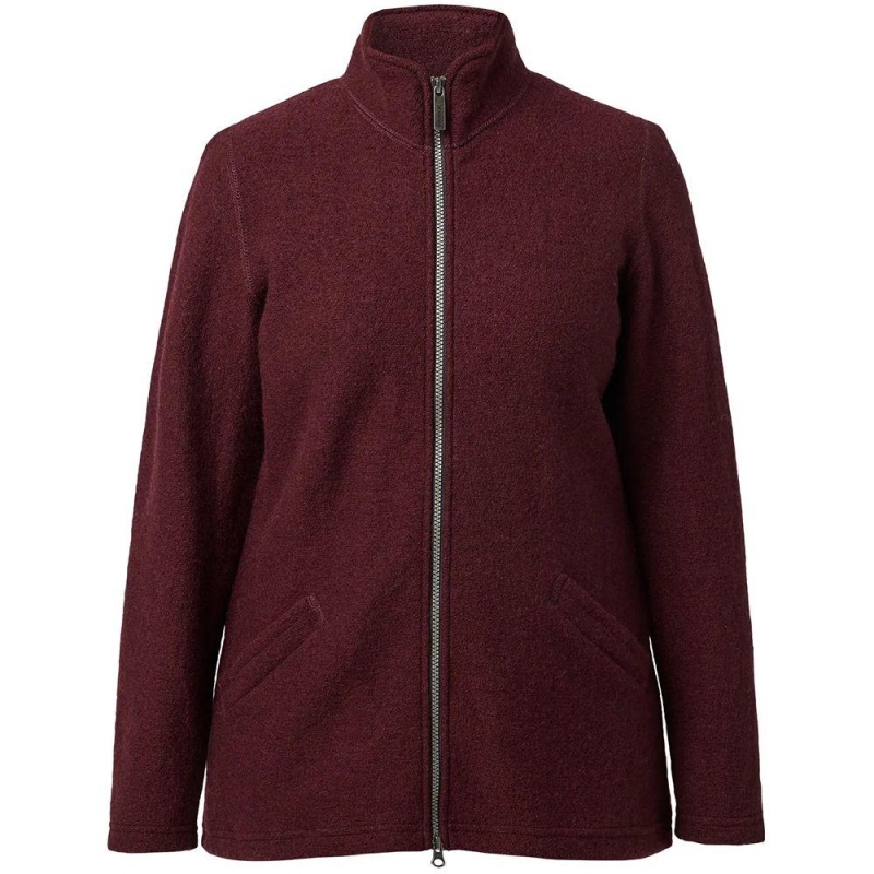 Ivanhoe Brodal long Women's Ruby Wine vest
