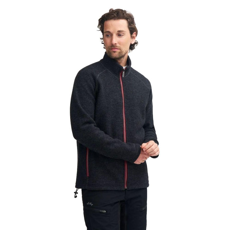 Ivanhoe Danny full zip Graphite Marl vest