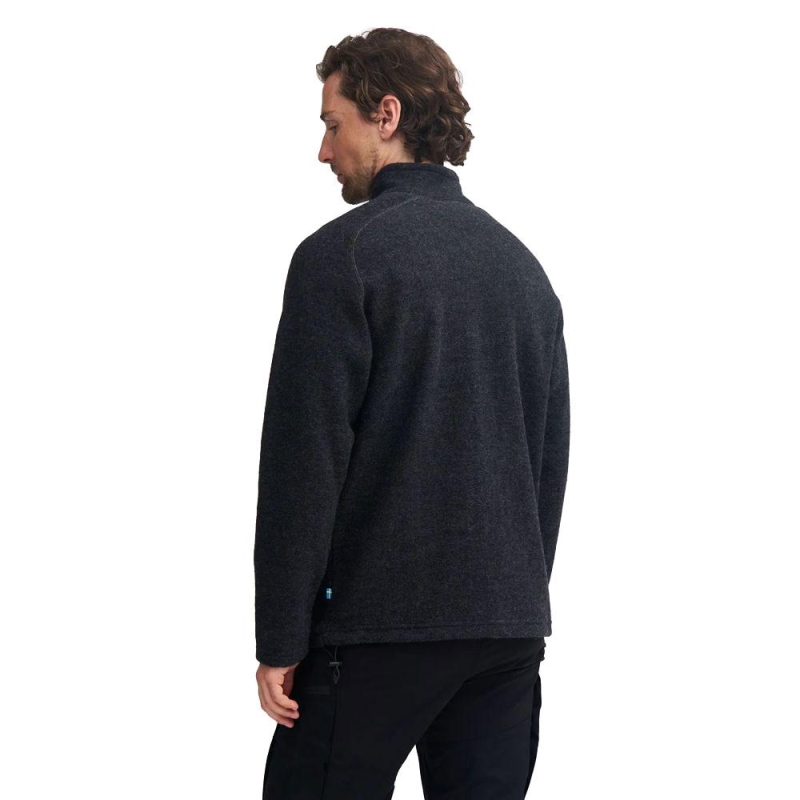 Ivanhoe Danny full zip Graphite Marl vest