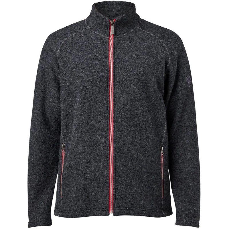 Ivanhoe Danny full zip Graphite Marl vest