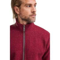 Ivanhoe Danny full zip Deep Red vest