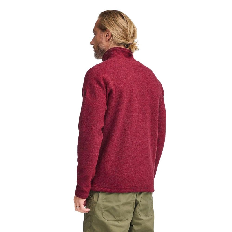 Ivanhoe Danny full zip Deep Red vest