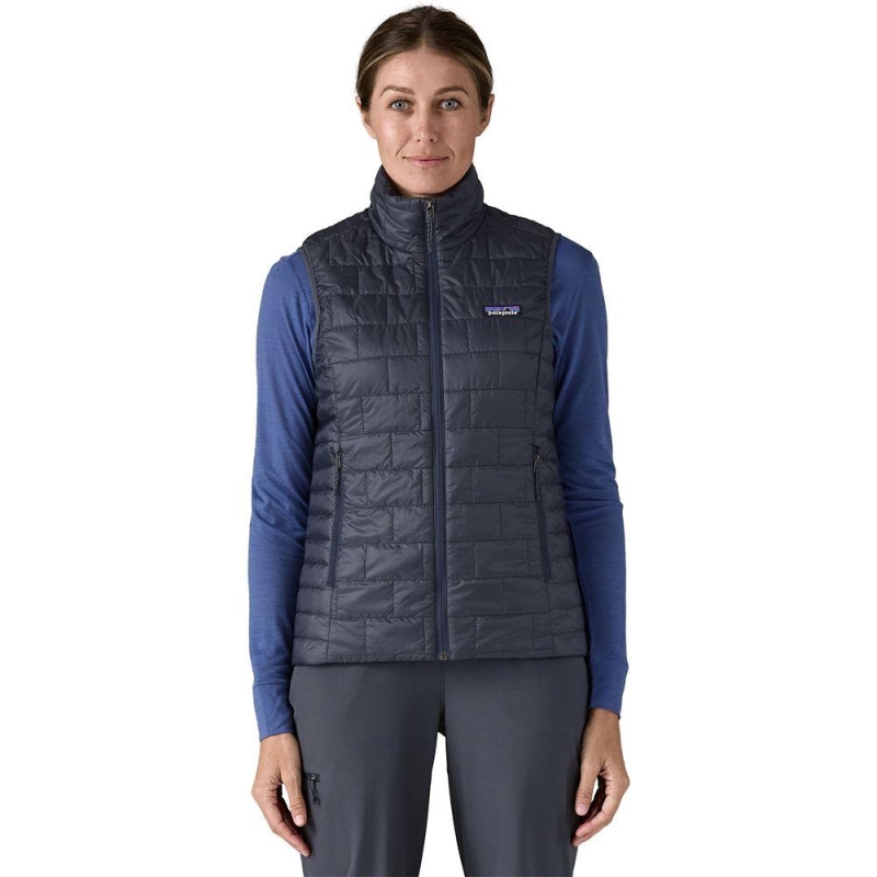 Patagonia Nano Puff Vest Women's Smolder Blue bodywarmer