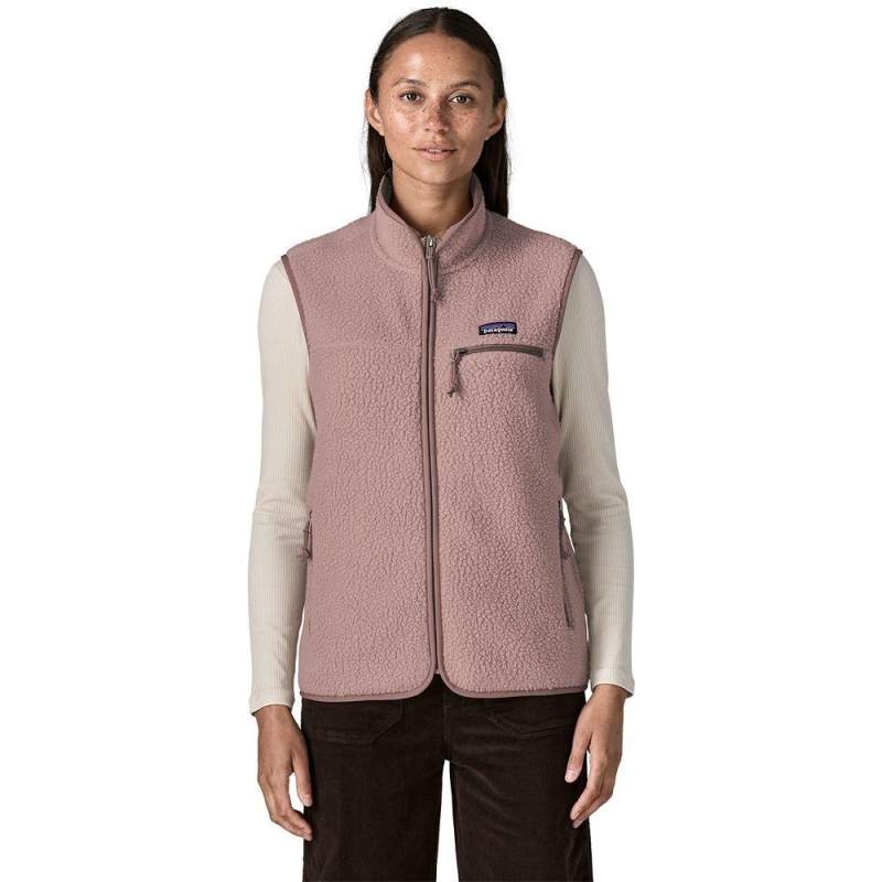 Patagonia Retro Pile Vest Women's Stingray Mauve bodywarmer