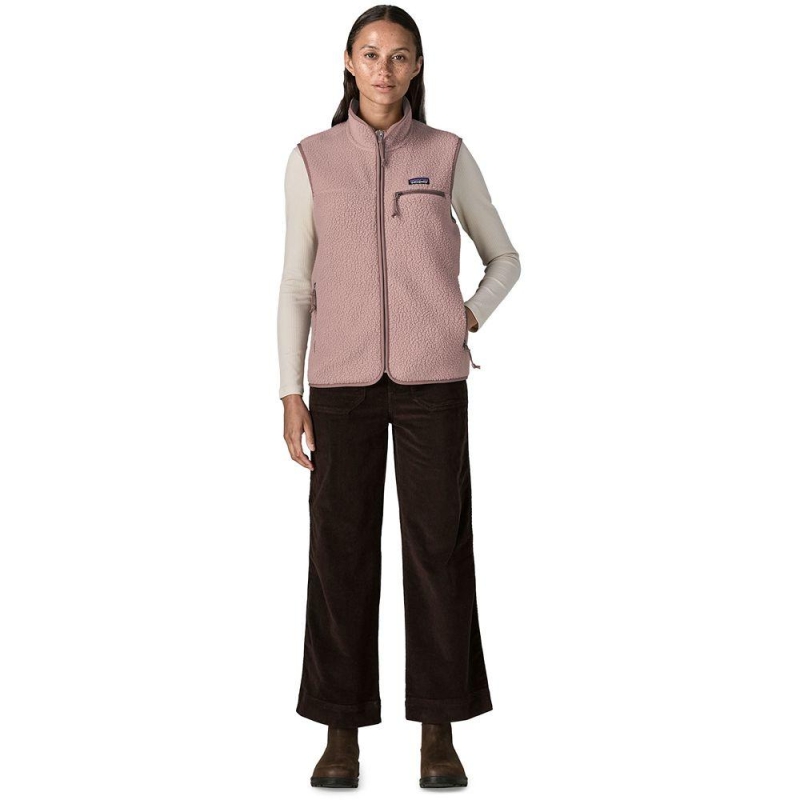 Patagonia Retro Pile Vest Women's Stingray Mauve bodywarmer
