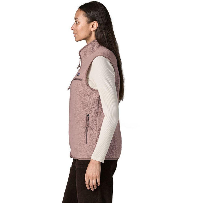 Patagonia Retro Pile Vest Women's Stingray Mauve bodywarmer
