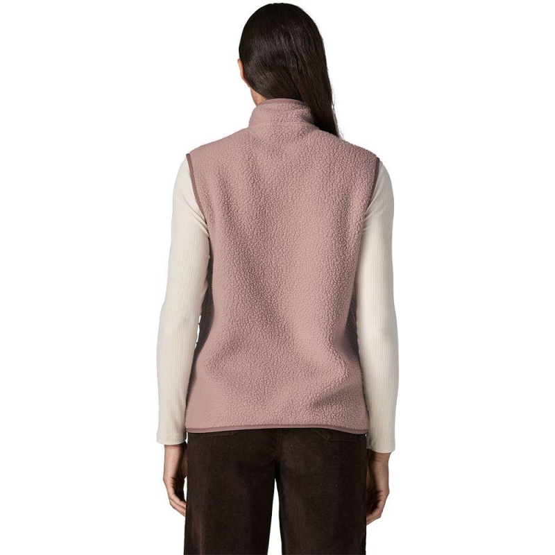 Patagonia Retro Pile Vest Women's Stingray Mauve bodywarmer