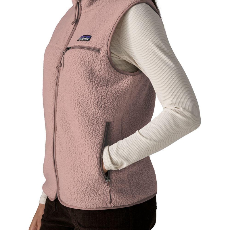 Patagonia Retro Pile Vest Women's Stingray Mauve bodywarmer