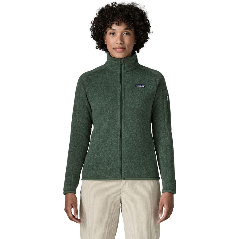 Patagonia Better Sweater Jkt Women's Canopy Green vest