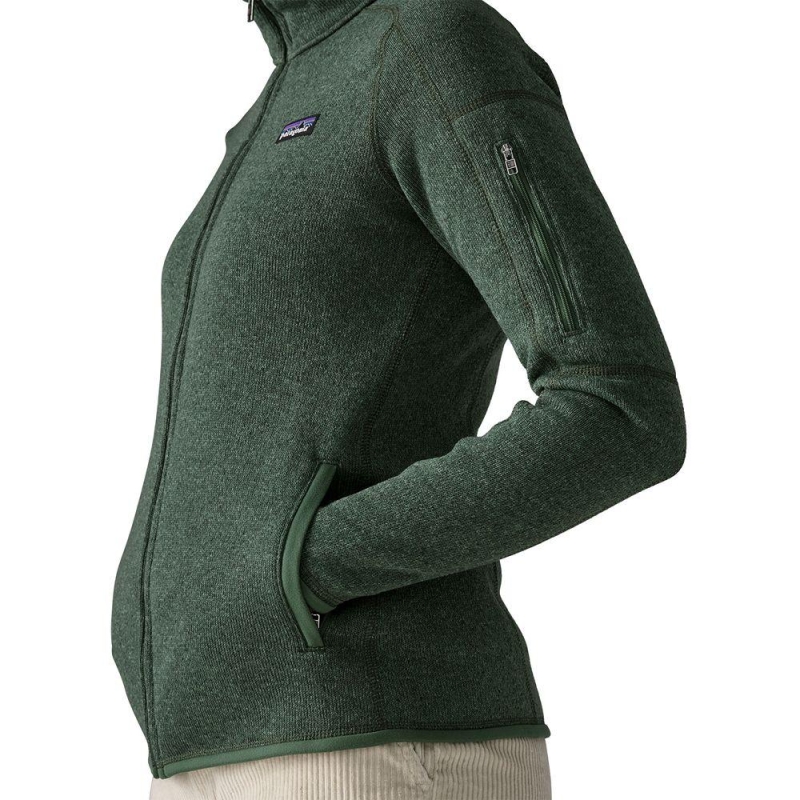 Patagonia Better Sweater Jkt Women's Canopy Green vest