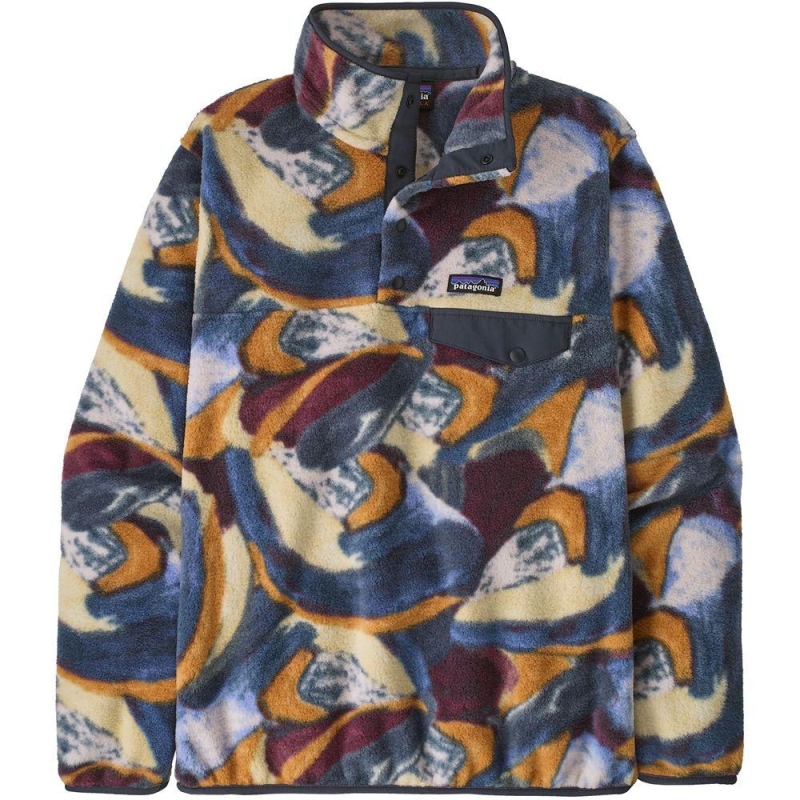Patagonia LW Synch Snap-T P/O Women's Smudge: Smolder Blue trui
