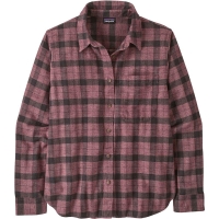 Patagonia LW Fjord Flannel Shirt Women's Evergreen Fjord: Berry Fig blouse