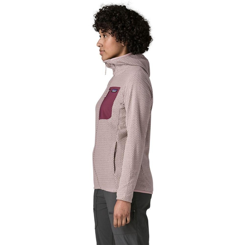Patagonia R1 Air Full-Zip Hoody Women's Stingray Mauve vest