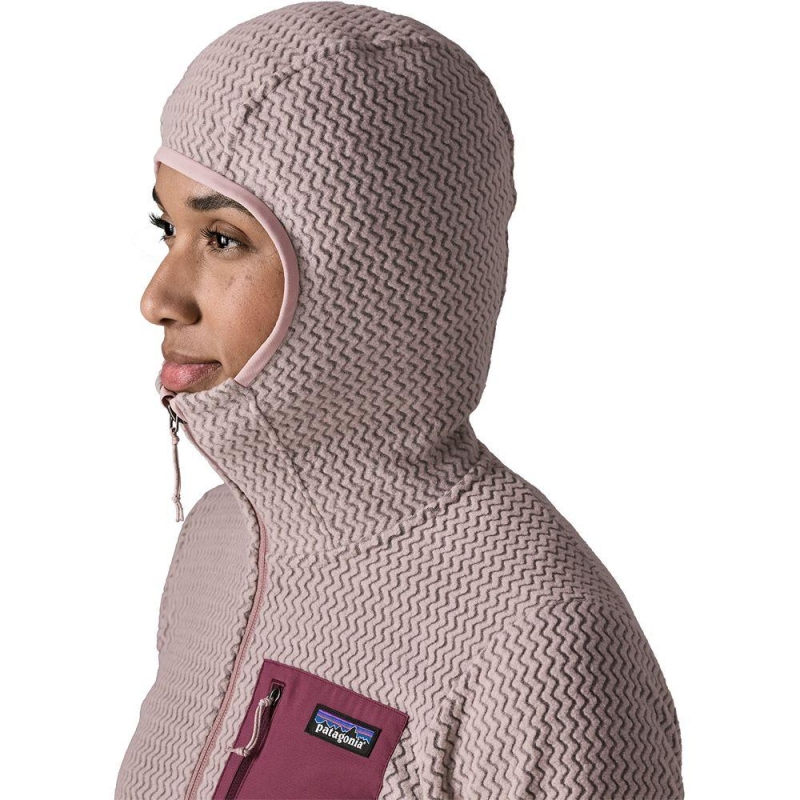 Patagonia R1 Air Full-Zip Hoody Women's Stingray Mauve vest