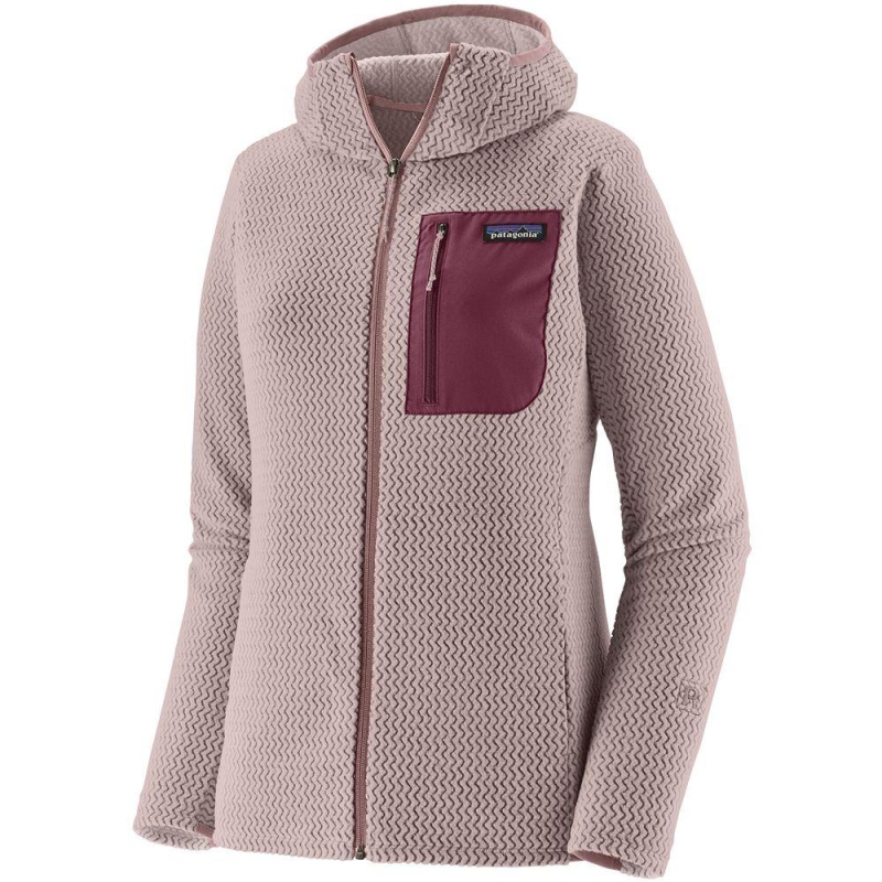 Patagonia R1 Air Full-Zip Hoody Women's Stingray Mauve vest