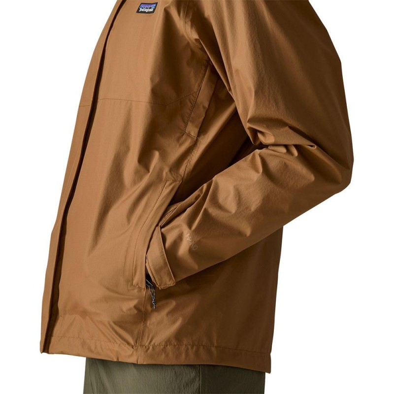 Patagonia Torrentshell 3L Rain Jkt Deer Brown regenjas