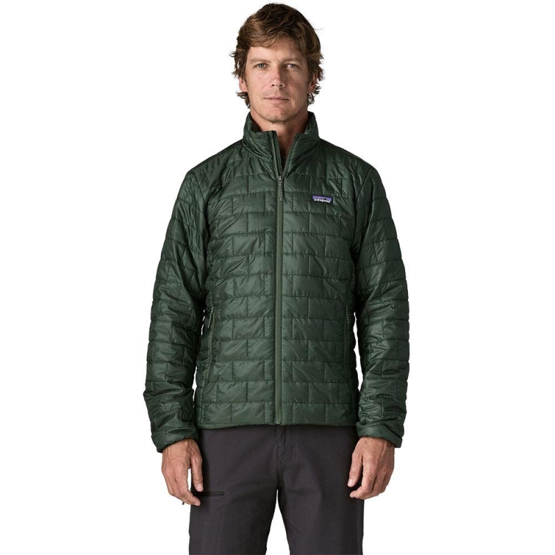 Patagonia Nano Puff Jacket Treeline Green winterjas