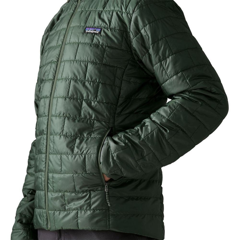 Patagonia Nano Puff Jacket Treeline Green winterjas