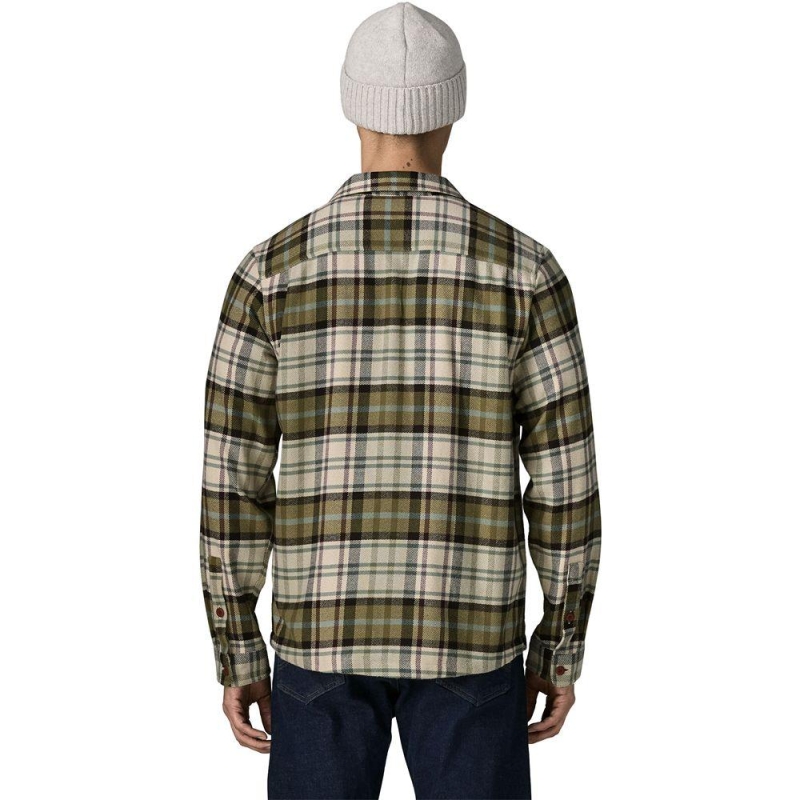 Patagonia Fjord Flannel Shirt Rising Storm: Weathered Stone overhemd