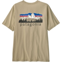 Patagonia Fitz Roy Foothills T-Shirt Weathered Stone t-shirt