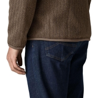 Patagonia Better Sweater Jacket Marlow Brown Rib Knit vest
