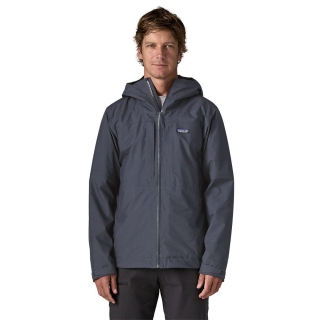 Patagonia Insulated Boulder Fork Rain Jkt Smolder Blue