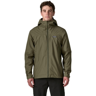 Patagonia Insulated Boulder Fork Rain Jkt Basin Green