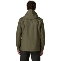 Patagonia Insulated Boulder Fork Rain Jkt Basin Green winterjas