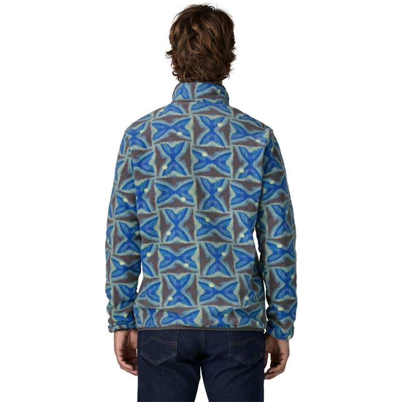 Patagonia LW Synch Snap-T P/O Deep Freeze: Forge Grey trui