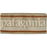 Patagonia Powder Town Headband Hut Tripper Logo: Weathered St oorwarmer en hoofdband