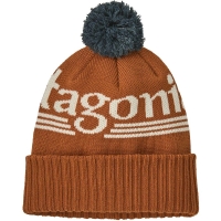 Patagonia Powder Town Beanie Hut Tripper Logo: Cinnamon Bro muts