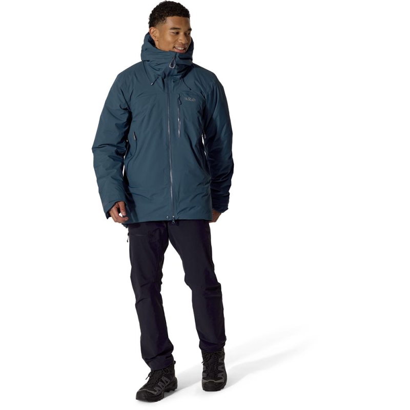RAB Xenon Shield Jacket Tempest Blue winterjas