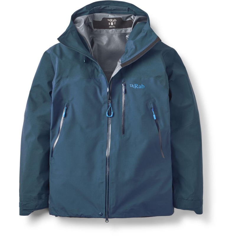 RAB Latok Mountain GTX Jacket Tempest Blue regenjas