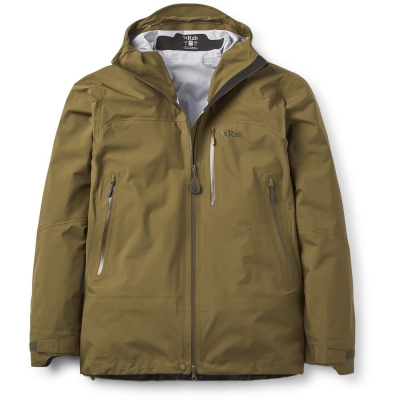 RAB Firewall Mountain Jacket Oak regenjas