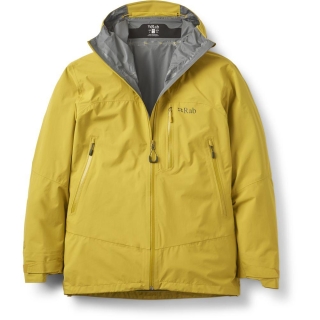 RAB Downpour Mountain Jacket Dark Pollen