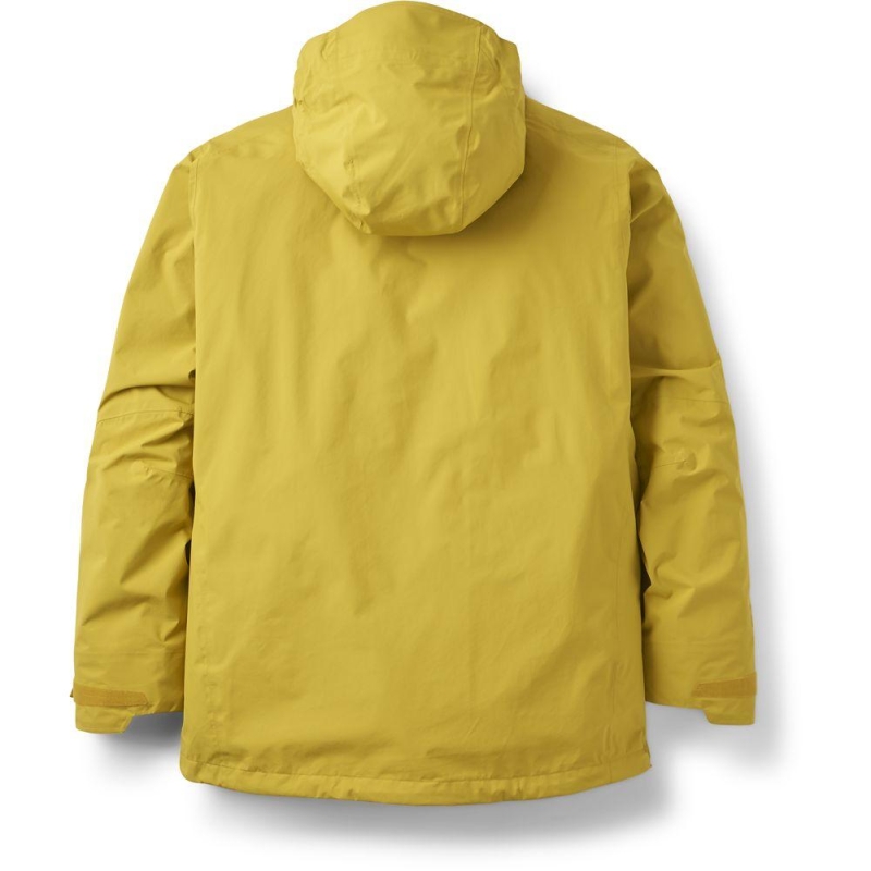 RAB Downpour Mountain Jacket Dark Pollen regenjas