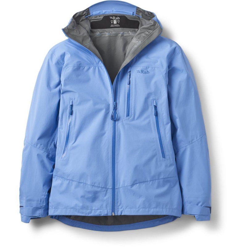RAB Downpour Mountain Jacket Women's Bluebird regenjas