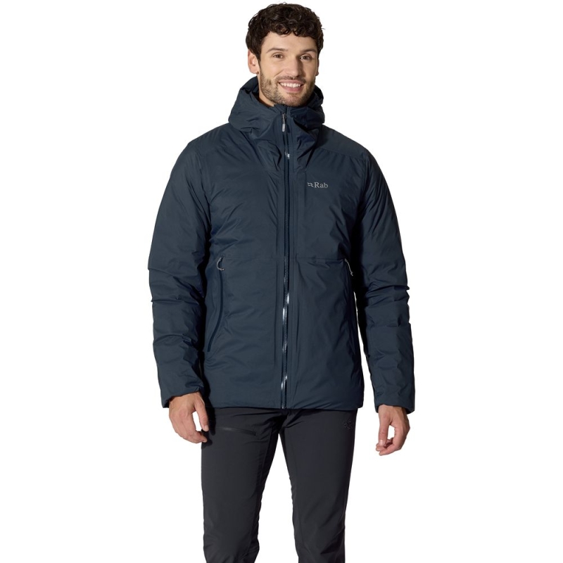 RAB Microlight Shield Jacket Galaxy Blue winterjas