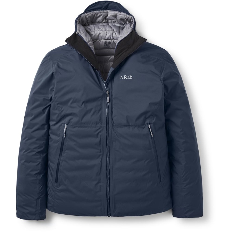 RAB Microlight Shield Jacket Galaxy Blue winterjas